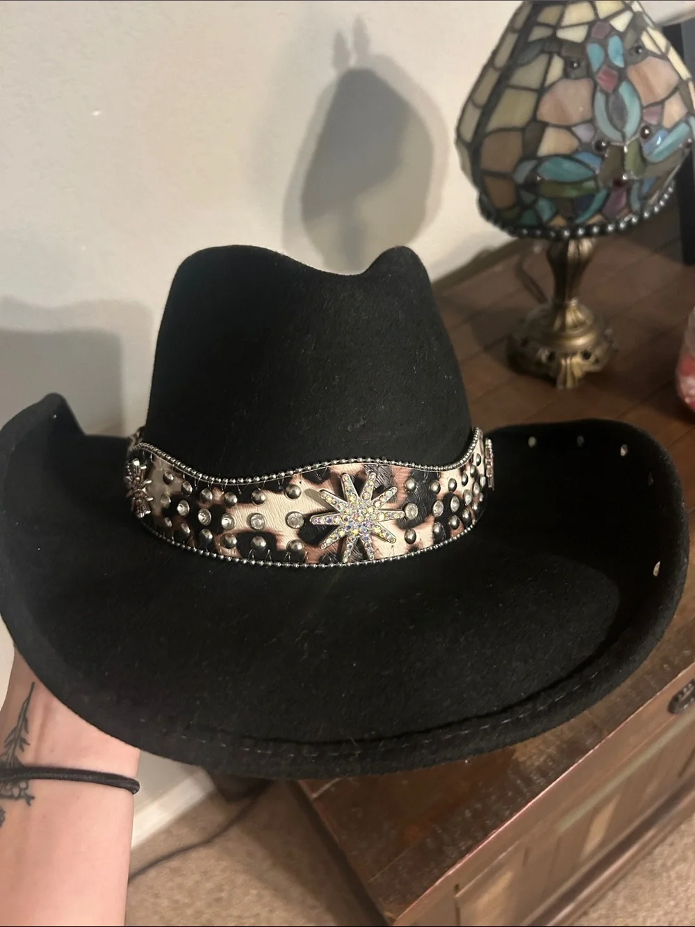 Black Western Wool Bullhide Cowboy Hat